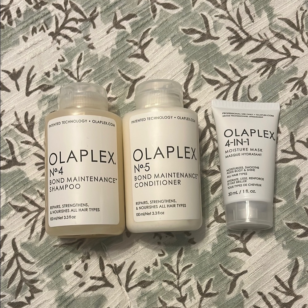 Olaplex Hair Care Set - Shampoo, Conditioner, Moisture Mask